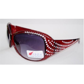 Wholesale New fashionable mirror AC framework PC ladies' sunglasses 9c6n41