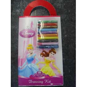 Wholesale Fashion Princess Design Coloring Book With Crayons For Students