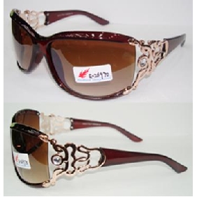 Wholesale Fashion vintage AC mirror PC framework lady's sunglass 9c7n15
