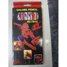 Wholesale Batman Colored Wooden Pencils Good For Children With Durable Brilliant Core