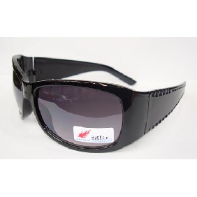 Wholesale Stylish eyewear AC mirror black PC framework lady's sunglasses 9c7n28