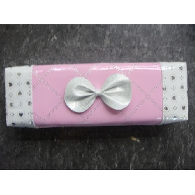 Wholesale Beautiful Pink Bowknot Pencils Cases Gifts For Ladies