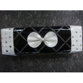 Wholesale Cool Black Bowknot Pencils Cases Gifts For Ladies