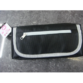 Wholesale Black Canvas Make Up Pencils Cases For Ladies Gifts