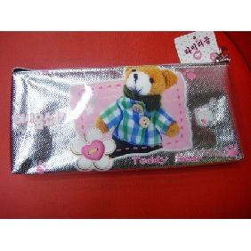 Wholesale Cute Teddy Bear Kids School Supplies Stationery Pencils Cases