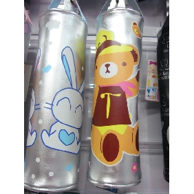Wholesale New Cartoon Round Shape Leather School Supplies Stationery Pencils Cases