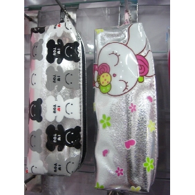 Wholesale 2010 New Hot Leather School Supplies Stationery Pencils Cases