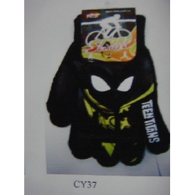 Wholesale Novelty Cartoon Pattern Decorated In The Terylene Gloves Fashion Accessories