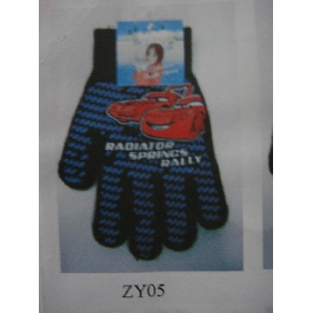 Wholesale Blue Dotted Rubber Brand New Fashion Accessories Gloves And Mittens