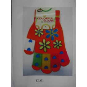 Wholesale Shivering And Grass Pattern Terylene Fashion Accessories Gloves And Mittens