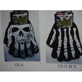 Winter Knitted Print Pattern Fashion Accessories Gloves And Mittens