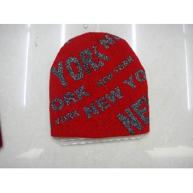 Wholesale Soft Material New Cheap Popular Warmful Red Popular Winter Hat