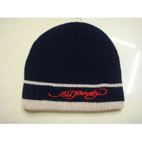 Wholesale Navy Blue With Red Pattern Fashion Accessories Winter Sports Warm Hats
