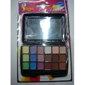 Wholesale eye shadow eighteen different colors with a small mirror cheap price Easy to carry