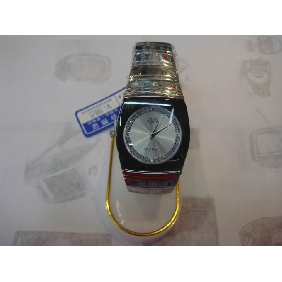 Wholesale Luxury unisex stainless stell white dial water resistant quartz wrist watch