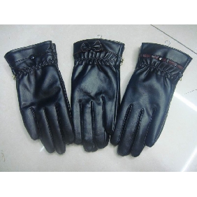 Wholesale Black Stylish Woman Gloves And Mittens Fashion Accessories 9cen14