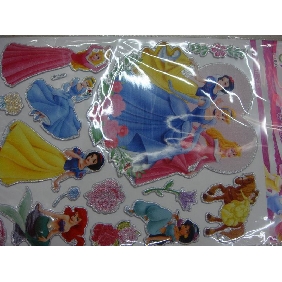 Wholesale Lovely Princess fashionable stytle low price hubble-bubble stickers_9cen28