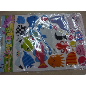 Wholesale Colorful stylish styles interesting beautiful  hubble-bubble stickers_9cen29