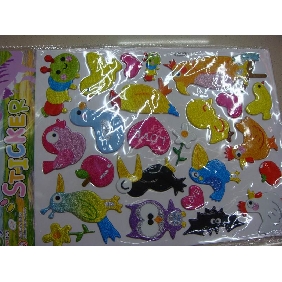 Wholesale Colorful stylish styles interesting beautiful  hubble-bubble stickers_9cen32