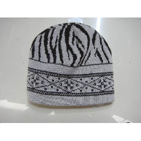 Wholesale The Most Stylish Flower Printed Winter Hat For Old With Cheap Price Winter Hat