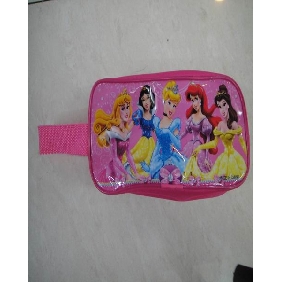 Wholesale New Ladies Favorite Princess Pink PVC Dress Up Pencils Cases