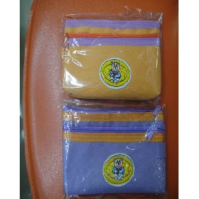 Wholesale New Hot Fabric School Supplies Stationery Pencils Cases With Two Zippers