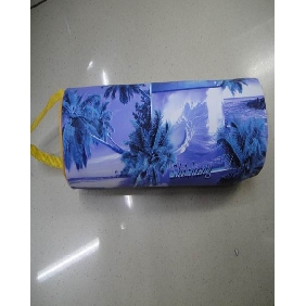 Wholesale Blue Seaside School Supplies Stationery Pencils Cases With Printed Leather