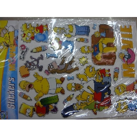 Wholesale Colorful stylish styles interesting beautiful hubble-bubble stickers
