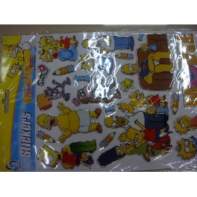 Wholesale Interesting fashionable design cheap cartoon hubble-bubble stickers