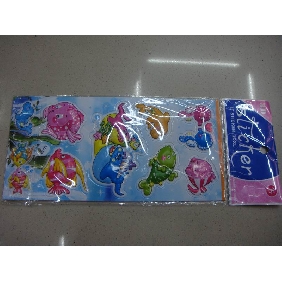 Wholesale Lovely cartoon fashionable stytle low price 3D unevenness stickers_9cen42