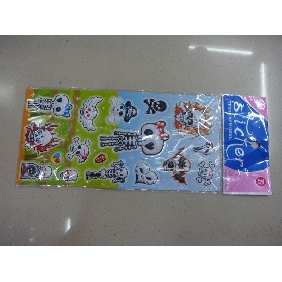 Wholesale The latest fashion terrible Skeleton 3D unevenness stickers_9cen48