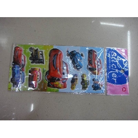 Wholesale Children like popular mixed styles cartoon 3D unevenness stcikers_9cen49