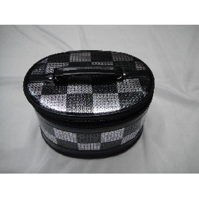 Wholesale this set black comestic bag in high quality and durable material