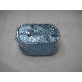 Wholesale noble blue comestic bag suitable for putting comestic,watches, jewelly