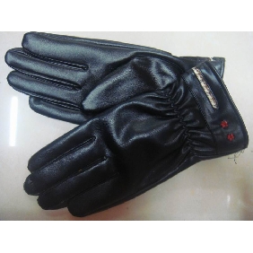 Wholesale Stylish Black Color Fashion Accessories PU Leather Man Gloves And Mittens 9cen29