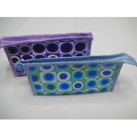 Wholesale beautiful ladies cloth comestic bag in various colors good material