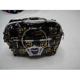 Wholesale this set of classic black women comestic bag high quality