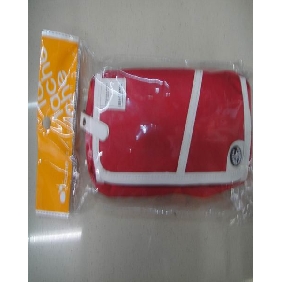 Wholesale Red Pencil Cases With White Brim Suitable For The Ladies