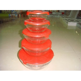 Wholesale western style set of red glasswares best quality round shape 9cfn03