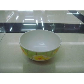 Wholesale excellent quality melamine bowl with yellow flower printed