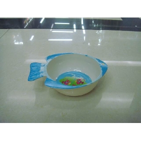 Wholesale Fish shape melamine made multi-functional bowls 9cfn18
