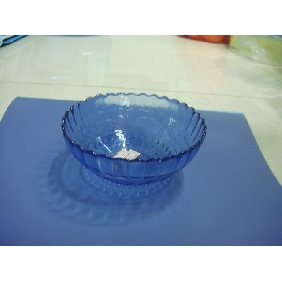 Wholesale Blue color simple design good quality glass bowls 9cfn23