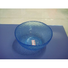 Wholesale Glass made simple design round widely used blue glassware bowl 9cfn25