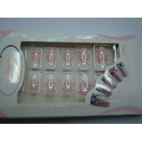 Wholesale Professionally handmade pre-decorated nail tips suitable for temporary nail decoration