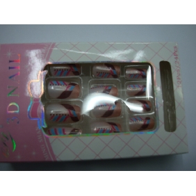 novel fresh and up-to-date pattern and designs artificial fingernails