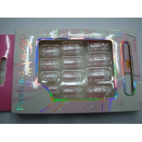 Wholesale fashionable style and color artificial fingernails are the best choice for lady