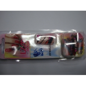 Wholesale safe and non-toxic and rich designs easy to use artificial nails