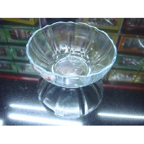 Wholesale Nice design round multi-functional 12.2cm by 5.8cm glass bowl
