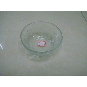Wholesale Porcelain round durable transparent tableware glass bowls