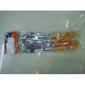 Casual home use durable 2 pcs spoons & 1pc knife & 1pc fork dinnerware set